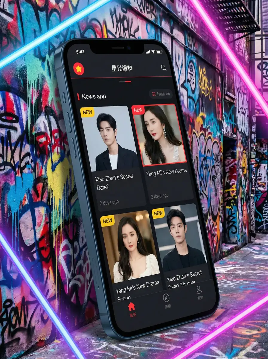 直播电视 APP界面展示 - 掌上吃瓜神器